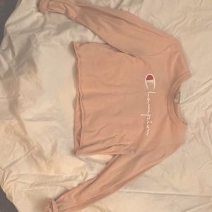 Champion long sleeve cropped tee